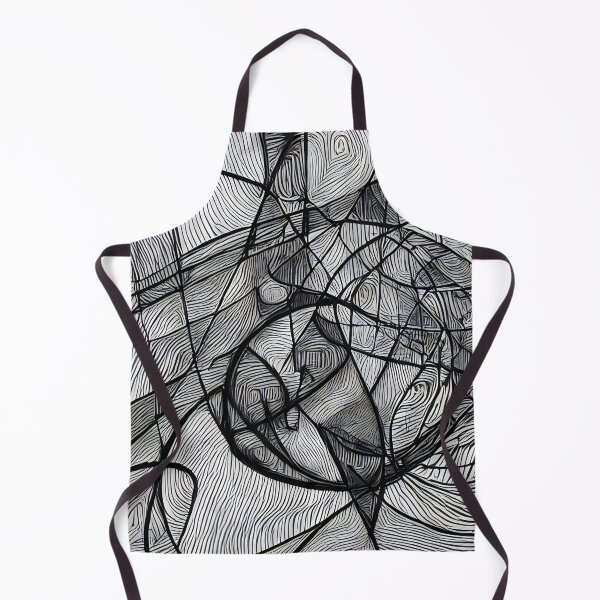 Item preview, Abstract intricate black and white painting designed and sold by thecocotouchart.