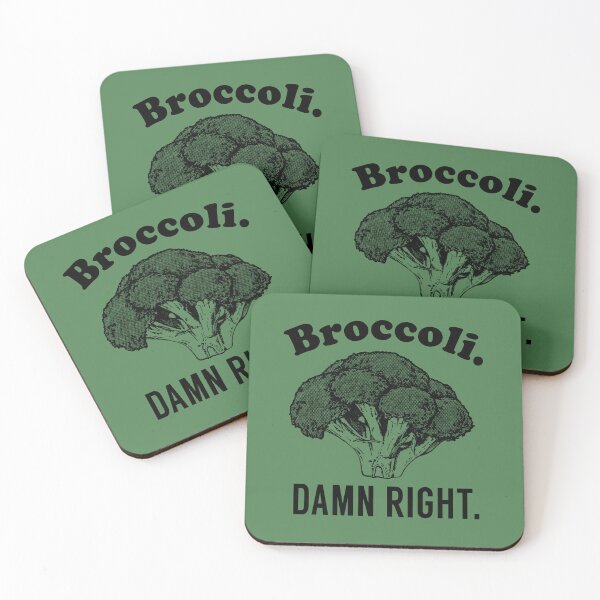 Item preview, Broccoli. DAMN RIGHT. designed and sold by happynerdyshirt.
