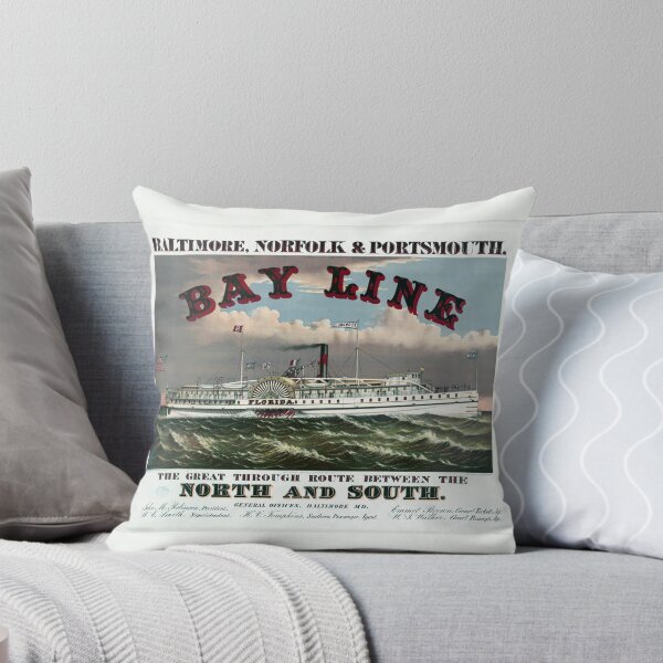 Item preview, Bay Line, The Great Through Route Between the North and South. designed and sold by VintageBob.