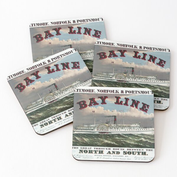Item preview, Bay Line, The Great Through Route Between the North and South. designed and sold by VintageBob.