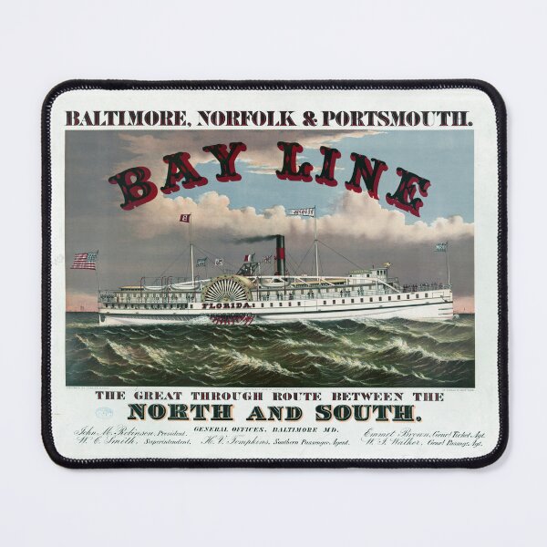 Item preview, Bay Line, The Great Through Route Between the North and South. designed and sold by VintageBob.