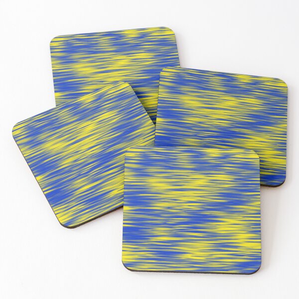 Item preview, Yellow & Blue Water Pattern designed and sold by rainestore.