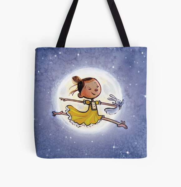 Bedtime Ballet All Over Print Tote Bag