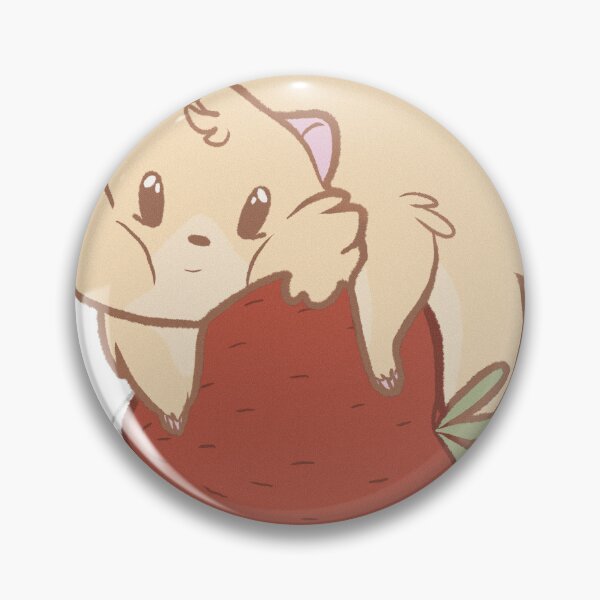 Artikelvorschau, Hamster und Erdbeere entworfen und verkauft von Kaitlynsdragons.