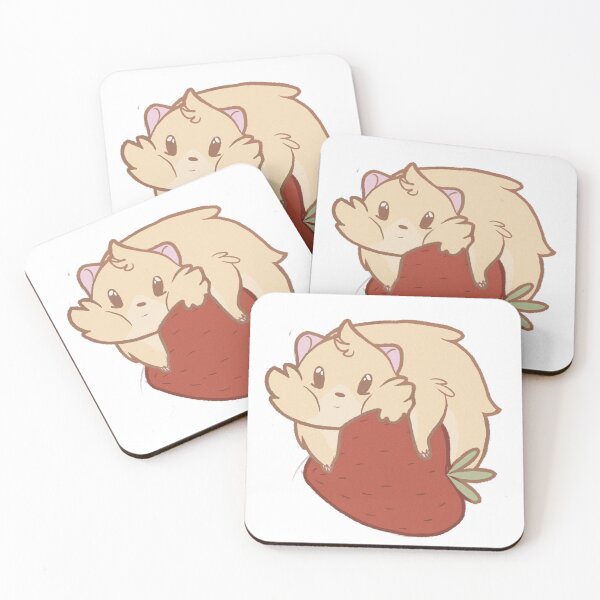 Artikelvorschau, Hamster und Erdbeere entworfen und verkauft von Kaitlynsdragons.