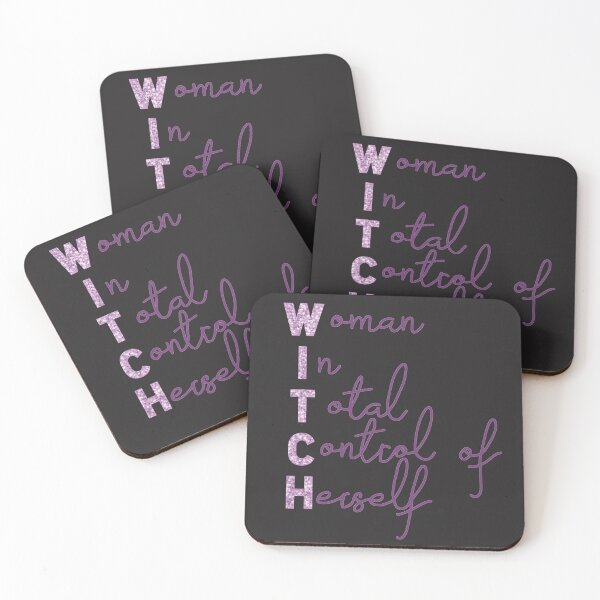 Item preview, WITCH (women in total control of herself) designed and sold by Becky-Marie.