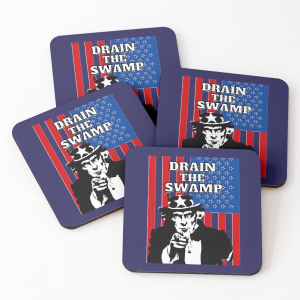 Item preview, Drain the Swamp with an American Flag designed and sold by AmericaFreedom.