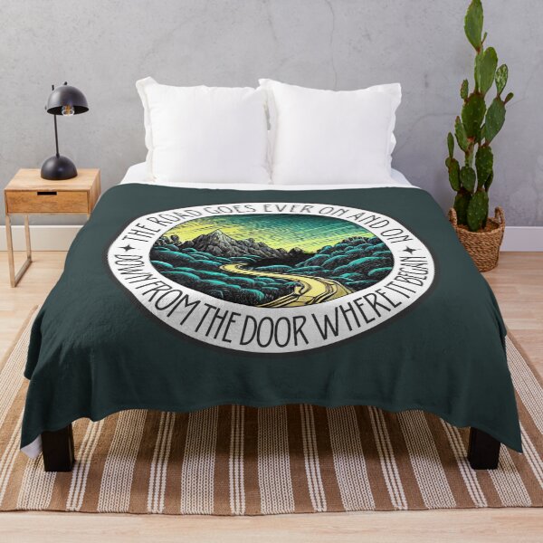 Item preview, The Road Goes Ever On and On - Down From the Door Where It Began - Fantasy designed and sold by Fenay Designs.