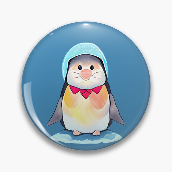 Item preview, Cute Christmas Penguin Wearing A Helmet designed and sold by KOTOdesign.