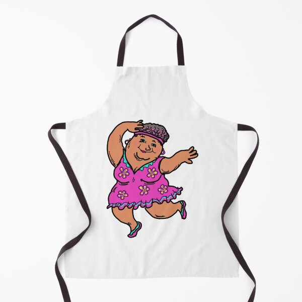 Item preview, Active senior woman disco dancing illustration designed and sold by Nalidsa Sukprasert.