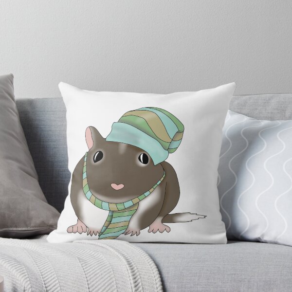 Item preview, Brown Gerbil winter hat and scarf designed and sold by Becky-Marie.