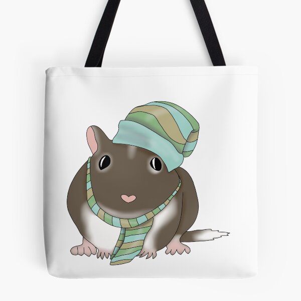 Item preview, Brown Gerbil winter hat and scarf designed and sold by Becky-Marie.