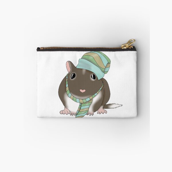 Item preview, Brown Gerbil winter hat and scarf designed and sold by Becky-Marie.
