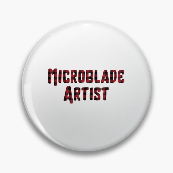 Item preview, Microblade Artist Buffalo Plaid Christmas Design designed and sold by 306Biz.