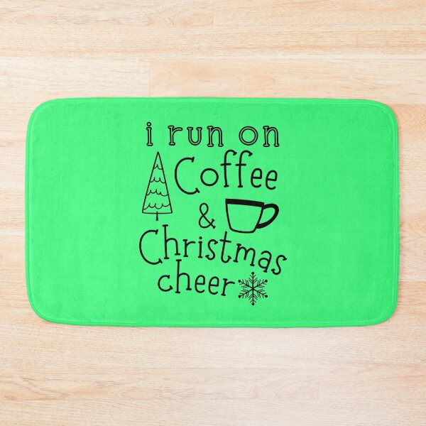 Item preview, I Run On Coffee and Christmas Cheer Xmas designed and sold by Hic21.