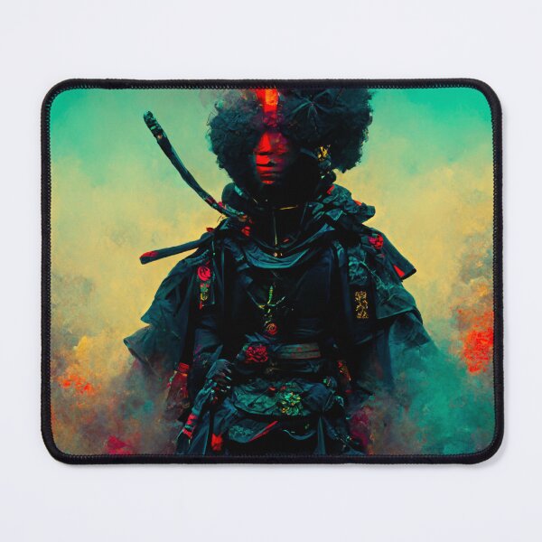 Item preview, The Black God of Samurai designed and sold by SurrealeyeSEA.