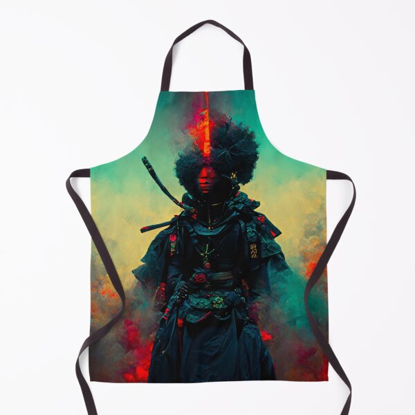 Item preview, The Black God of Samurai designed and sold by SurrealeyeSEA.