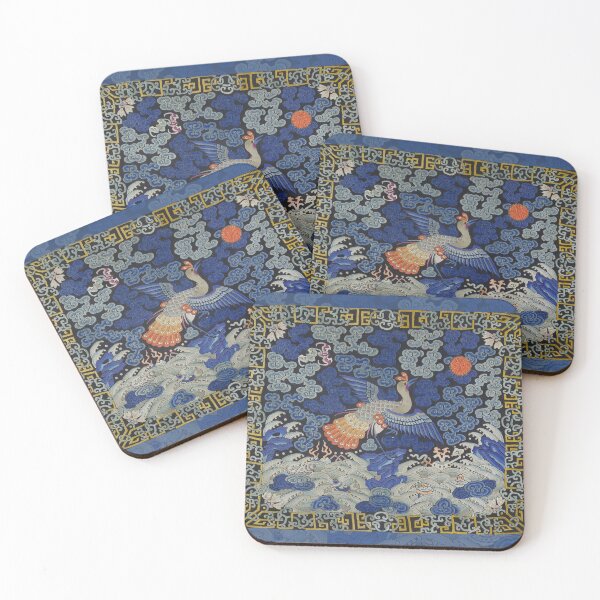 Item preview, Bird Artwork Crested chinese embroidery artwork  designed and sold by antiqueart.