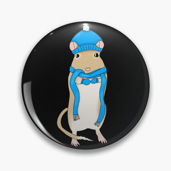 Item preview, Golden Gerbil winter hat, scarf and mittens  designed and sold by Becky-Marie.