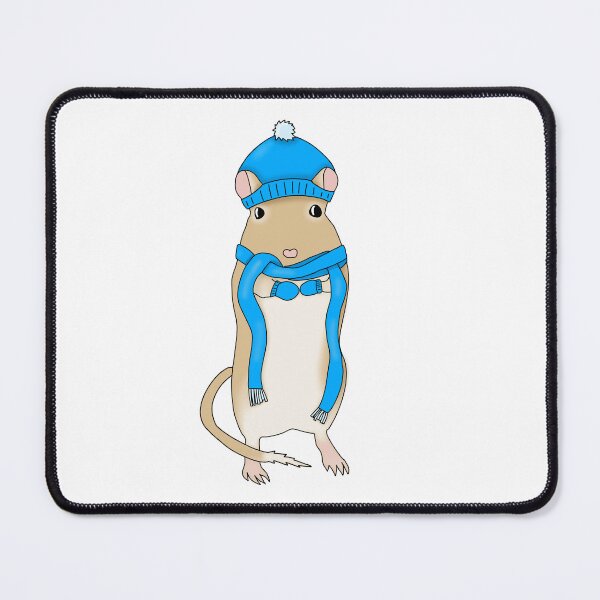 Item preview, Golden Gerbil winter hat, scarf and mittens  designed and sold by Becky-Marie.