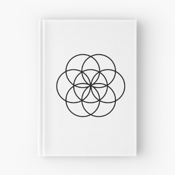 Item preview, Seed of Life in Black and White designed and sold by GemsAnatomy.