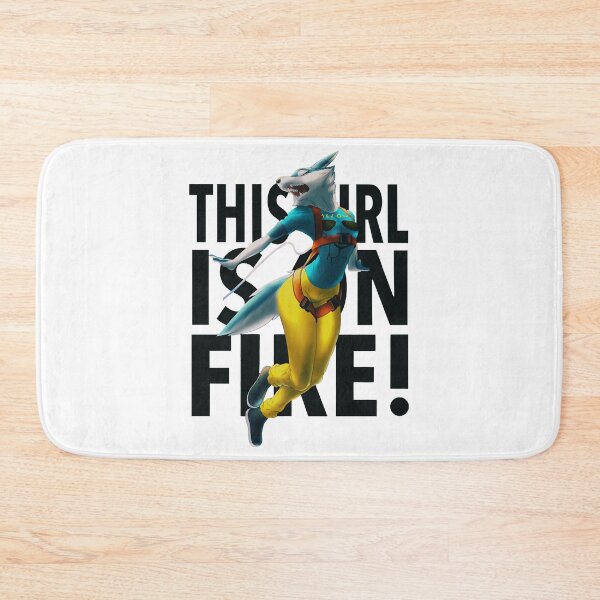 Item preview, The Wolf Girl On Fire Premium designed and sold by instMerch.