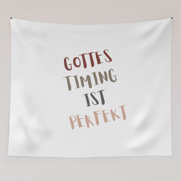 Item preview, God's timing is perfect designed and sold by creative-duo.
