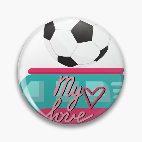 Item preview, My Second Love Is Football designed and sold by ApurwaArtShop.