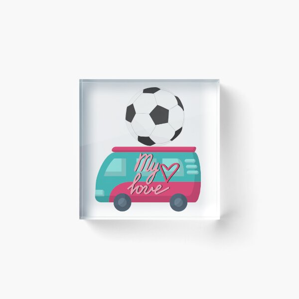 Item preview, My Second Love Is Football designed and sold by ApurwaArtShop.