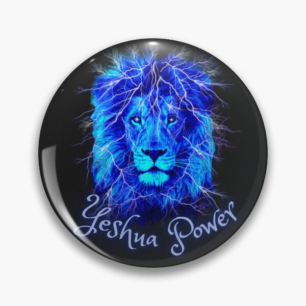 Item preview,  Yeshua Power Blue designed and sold by Tripp Art Studio.