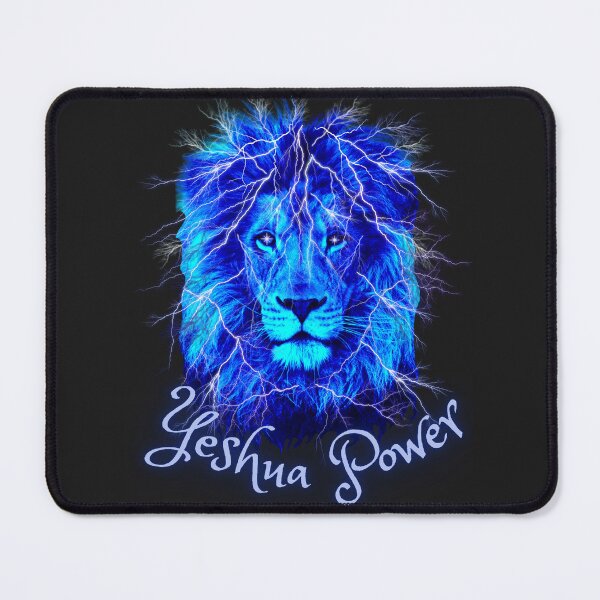 Item preview, Yeshua Power Blue designed and sold by Tripp Art Studio.