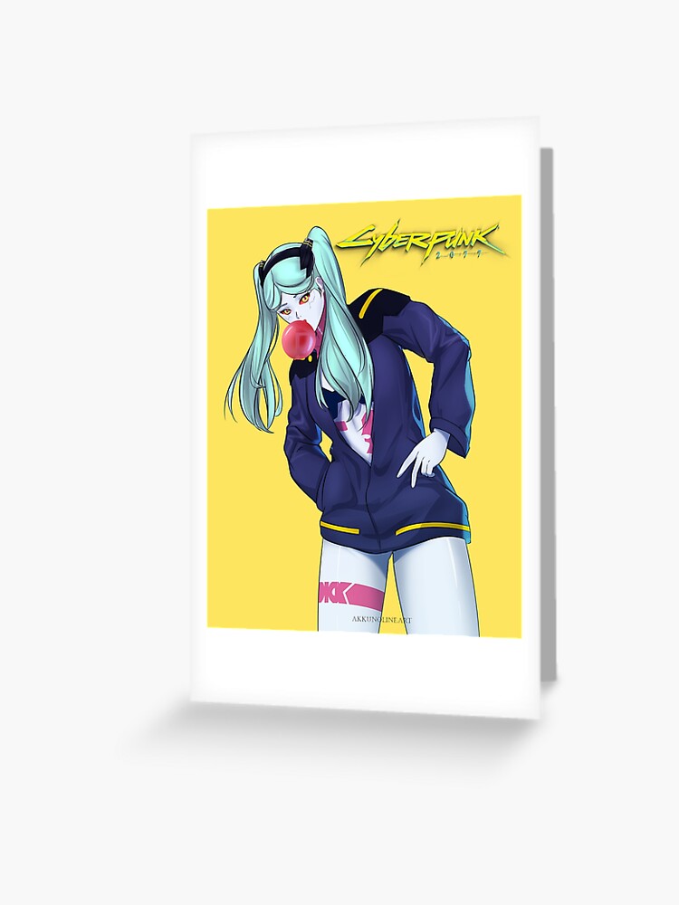 Cyberpunk Edgerunners - Rebecca  Greeting Card for Sale by The