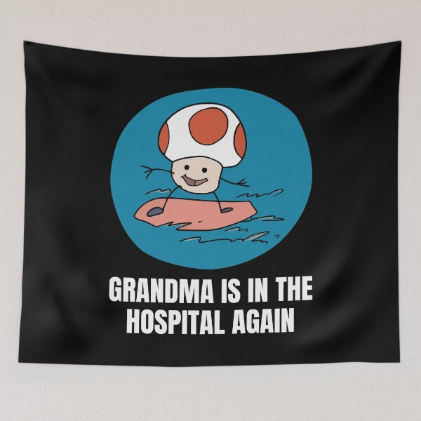 Item preview, Grandma Is In The Hospital Again designed and sold by Big Twelve.