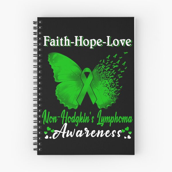 Item preview, Faith Hope Love Butterfly Non-Hodgkin's Lymphoma Awareness designed and sold by Gillosina.