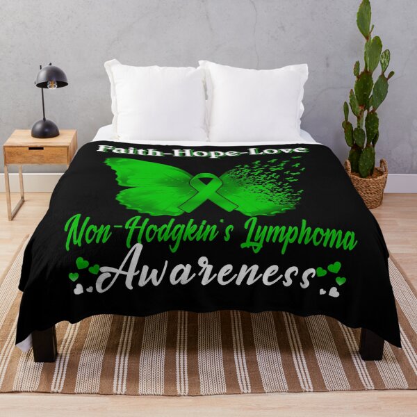 Item preview, Faith Hope Love Butterfly Non-Hodgkin's Lymphoma Awareness designed and sold by Gillosina.