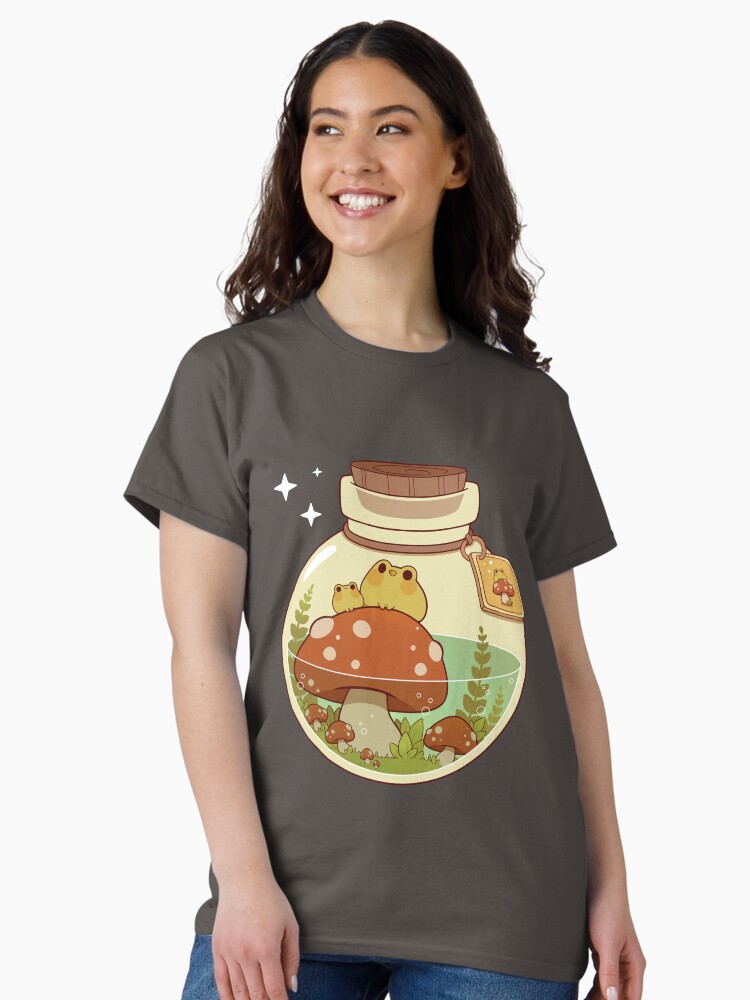 Thumbnail 2 of 7, Classic T-Shirt, Frog and mushroom potion designed and sold by Rihnlin.