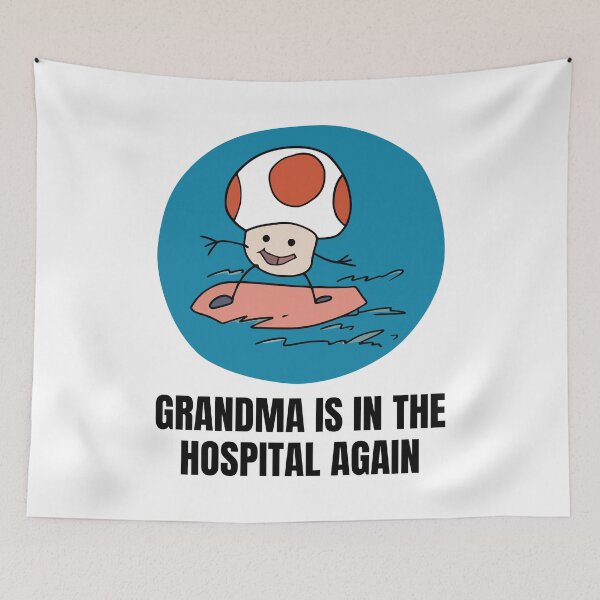 Item preview, Grandma Is In The Hospital Again designed and sold by Big Twelve.