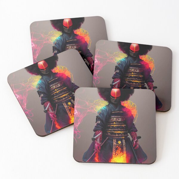Item preview, African Samurai Warrior designed and sold by SurrealeyeSEA.