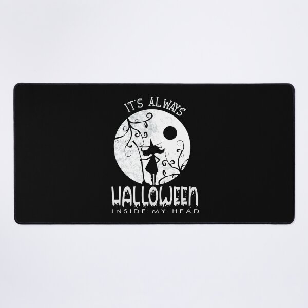 Item preview, It's Always Halloween Inside My Head, Halloween Quote designed and sold by OB-Store.