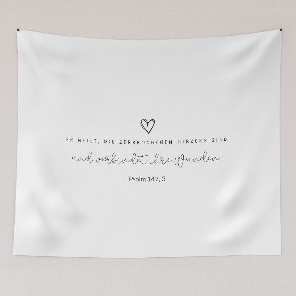 Item preview, Psalm 147:3 designed and sold by creative-duo.