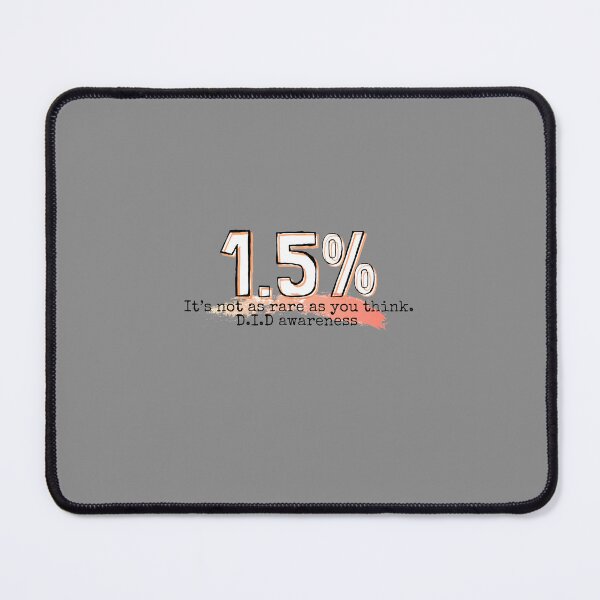 Item preview, Dissociative identity disorder awareness percent of global population D.I.D. Awareness  designed and sold by system51.