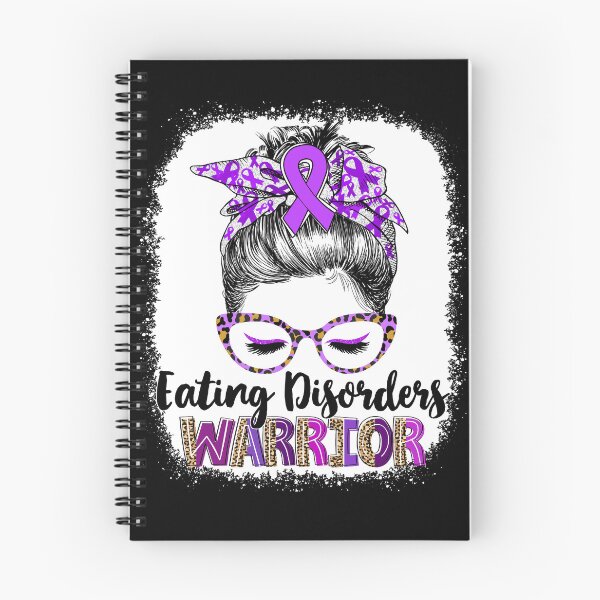Item preview, Messy Bun Leopard Eating Disorders Warrior designed and sold by rechardtee.