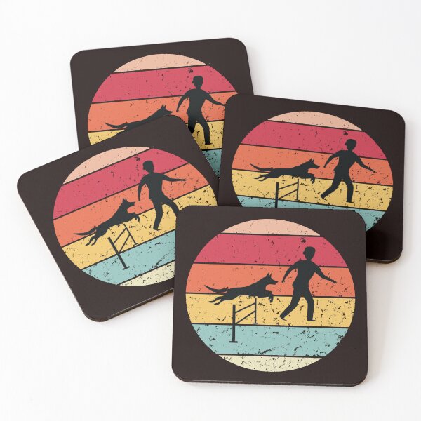 Item preview, Retro Vintage Dog Agility, Funny Agility Dog, Dogs designed and sold by Aerial Addicts.