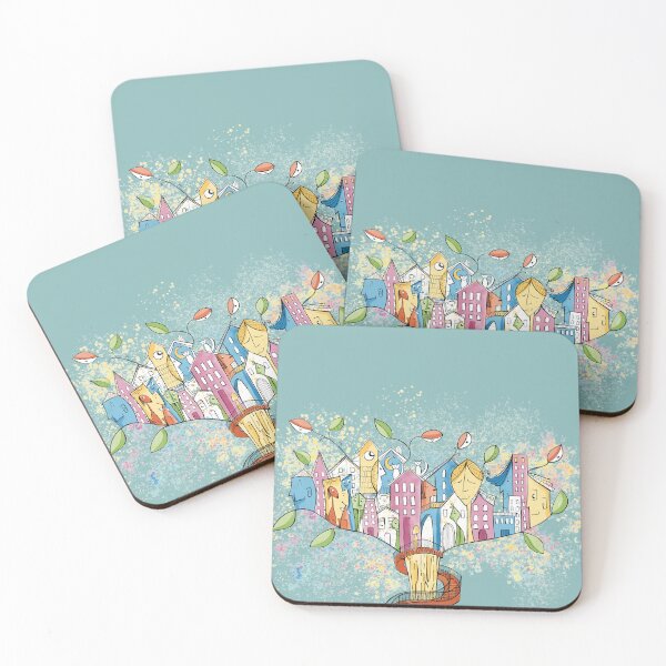 Item preview, cityscape designed and sold by Cristina Clementel.