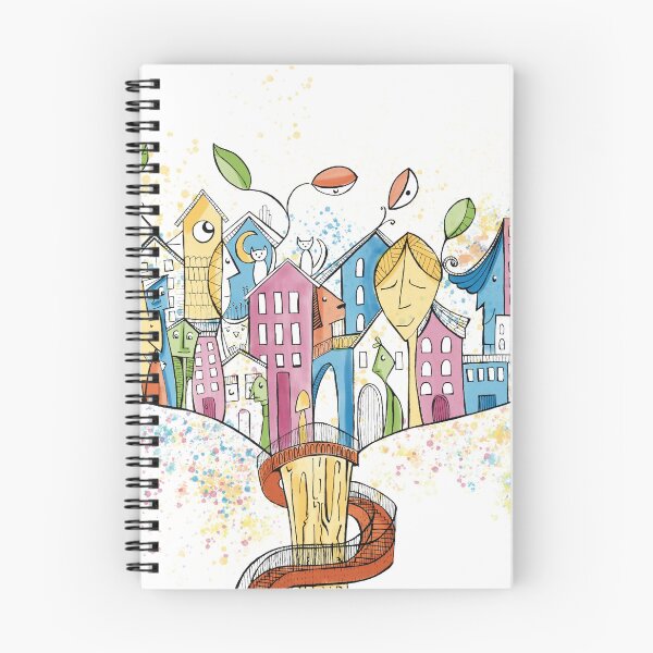 Item preview, cityscape designed and sold by Cristina Clementel.