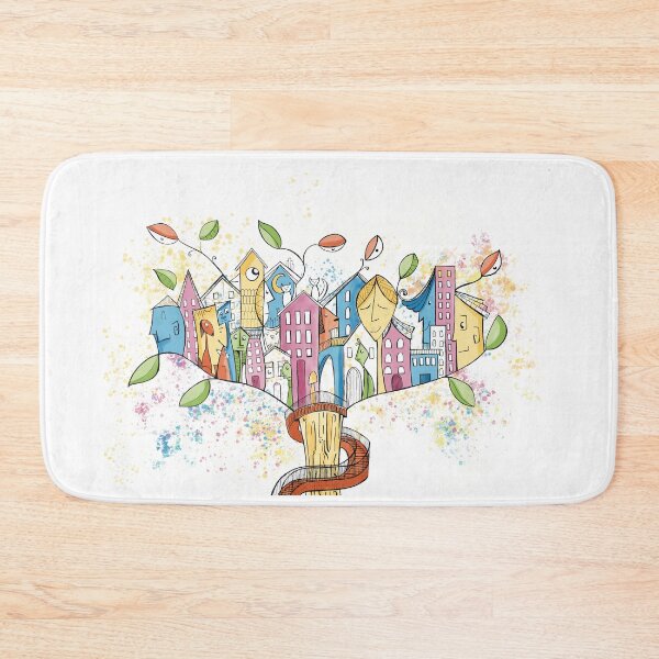 Item preview, cityscape designed and sold by Cristina Clementel.