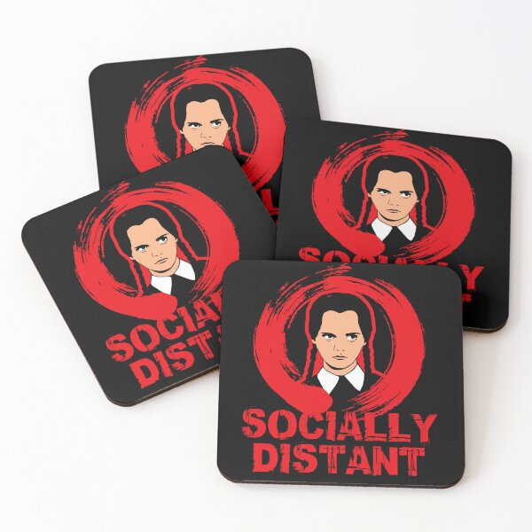 Item preview, Addam's Family Socially Distant designed and sold by Alema Art.