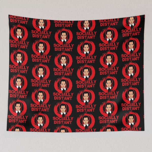 Item preview, Addam's Family Socially Distant designed and sold by Alema Art.