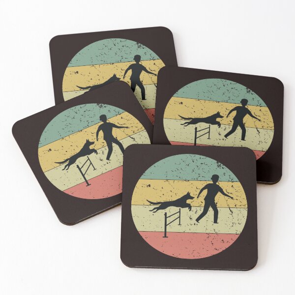 Item preview, Retro Vintage Dog Agility, Funny Agility Dog, Dogs designed and sold by Aerial Addicts.