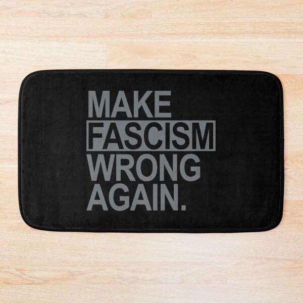 Item preview, Make Fascism Wrong Again (subtle gray) designed and sold by Thelittlelord.